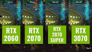 RTX 2060 vs 2070 vs 2070 SUPER vs 3070 - Laptop GPU Comparison