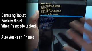 Method 1 Samsung Tablet Factory Reset for forgotten password