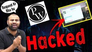 PW Hacked  Nothing Can Stop MR Sir  MR Sir Reply To Haters  MR Sir Savage  Physics Wallah 