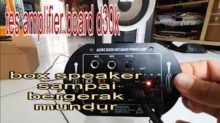 tes amplifier board d30k bass mantul