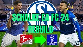 ASMR Rebuilding Schalke Back Into The Champions League EA FC 24 Career Mode