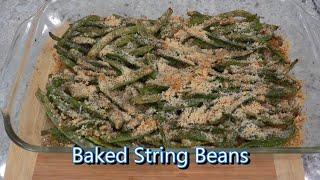 Italian Grandma Makes Baked String Beans Green Beans