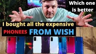 I bought all the best  phones FROM WISH  WEBSITE which one is better to buy