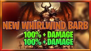 Diablo 4 Season 4 Whirlwind Barbarian Guide NEW UPDATE 100% BUFFED 4x UBER UNIQUES