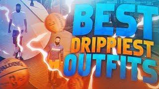 BEST DRIPPIEST OUTFITS IN NBA 2K19 • SHARP GOD OUTFITS