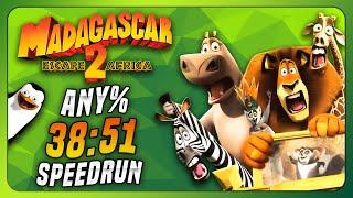 Former WR Madagascar Escape 2 Africa - Any% Speedrun in 3851