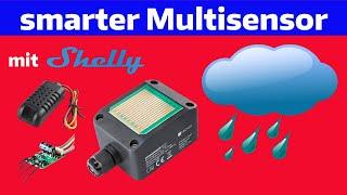 Erweiterbarer smarter Regensensor + Temperatur und Luftfeuchtigkeit mit SHELLY