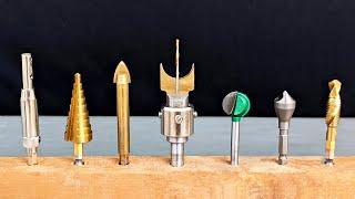 10 Amazing and Useful Drill Bits 