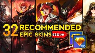 Top 32 Epic Skins to Buy with Your Promo Diamond in Mobile Legends
