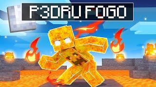 Virei o P3DRU DE FOGO no Minecraft POR 24 HORAS ‹‹ P3DRU ››