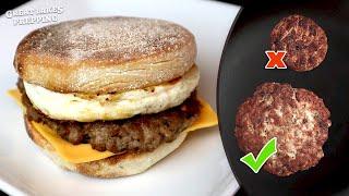 Im Sick of Tiny Breakfast Sausage Patties Homemade ground sausage recipe Jimmy Dean style