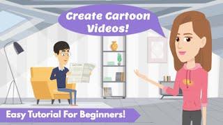 How to make cartoon video? Easy tutorial for beginners