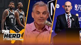 Adam Silver unhappy with KD trade request Kyrie Irving-Nets era ending .. or not?  NBA  THE HERD