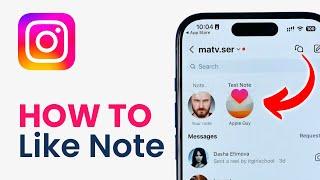 How to Like a Note on Instagram