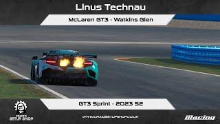 iRacing - 23S2 - McLaren GT3 - GT3 Sprint - Watkins Glen - LT