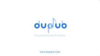 Introducing DupDub -The AI Voice Studio creates voiceovers for your video easily and quickly.