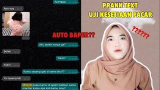 Prank Text Uji Kesetiaan Pacar #AUTOBAPER