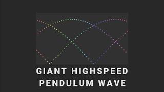 Ultra Fast Pendulum Wave Music using Quarter-Tone Harmony 