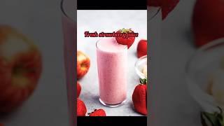 Healthy Aging with a Refreshing Strawberry Shake  Nutritious Summer Drink Recipe for Weight Loss