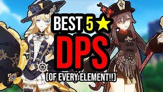 Best 5 STAR DPS Character of EVERY Element  Genshin Impact