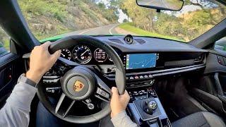 2023 Porsche 911 Carrera T Manual - POV Driving Impressions
