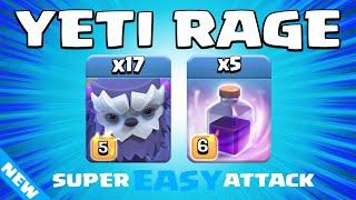 NEW LEVEL 5 YETI = SPAM ATTACKS ARE BACK NEW TH15 Attack Strategy  Clash of Clans