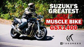 Suzukis Greatest Muscle bike GSX1400 review