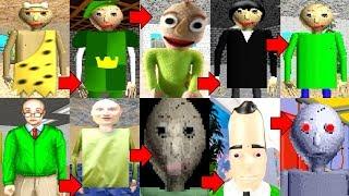 Evolution of Baldi in Baldis Basics 2019