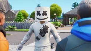 Marshmello - Blocks Fortnite Music Video