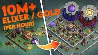 Builder Base Macro - Auto Farm 10M+ Elixer and Gold  Hour - Clash Of Clans