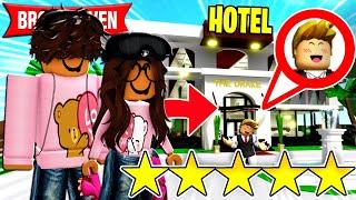 ich ERÖFFNE ein ONLINE DATER HOTEL in BROOKHAVEN Roblox Brookhaven RP  Story Deutsch