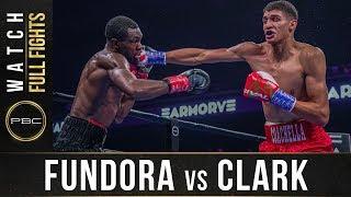 Fundora vs Clark Full Fight August 31 2019 - PBC on FOX