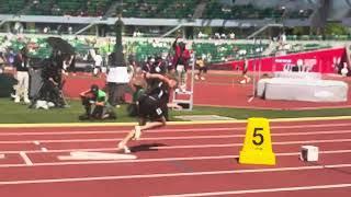 Matthew Boling 400m Round 1 H1 Quincy Hall 44.6 2024 U.S. Olympic Trials