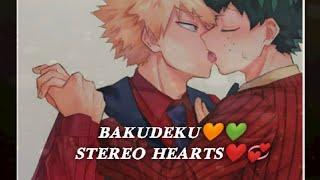 Bakugou x Deku  Bakudeku Stereo Hearts