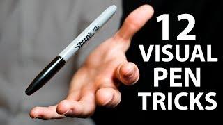 12 IMPOSSIBLE Pen Tricks Anyone Can Do  Revealed