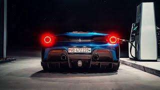 Ferrari 488 Pista  Night Vibes 4k