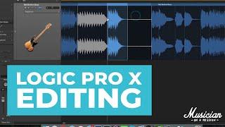 Audio Editing & Tools in Logic Pro X Tutorial