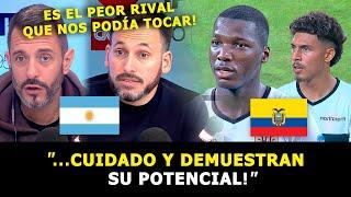 PABLO GIRALT ELOGIA a ECUADOR y su GENERACIÓN - Ecuador vs Argentina