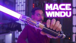 Unboxing the NEW Korbanth Mace Windu BMF Lightsaber and Review