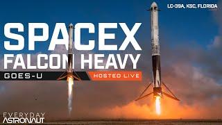 Watch SpaceX Launch Falcon Heavy For GOES-U