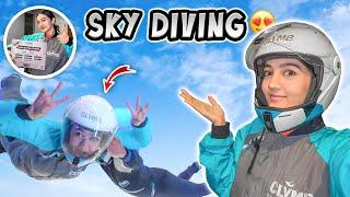 MERI LIFE KI FIRST SKYDIVE   Helmet Mai Sar Phans Gya   RabiaFaisal Vlogs ️  Sistrology