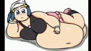 Pokemon fat girl and blueberry