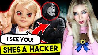 Do NOT PLAY WITH THIS DOLL... *ITS A HACKER WATCHING US* SCARY Haunted Cayla Doll