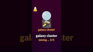 How to use the GALAXY CLUSTER in Little Alchemy 2