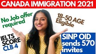 SINP OID 2020  Saskatchewan Immigrant Nominee Program Occupation In Demand  SINP OID Latest Draw