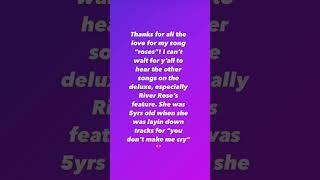 Thanks for all the love for my song “roses” #chemistry #kellyclarkson #newmusic #popmusic