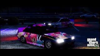 GTA 5 - JDFM FUTOS DRIFTING   LATE NIGHT JDM VIBES