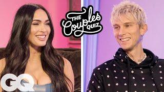 Megan Fox & Machine Gun Kelly Take a Couples Quiz  GQ