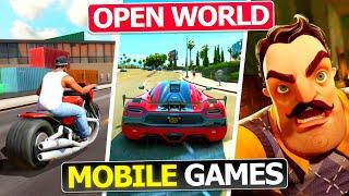 10 New Open World Games For Mobile 2024 WITH DOWNLOAD LINKS