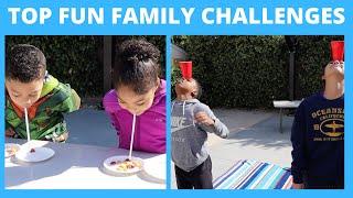 Top Fun Family Challenges To Do At Home All Ages  Our Family Vine